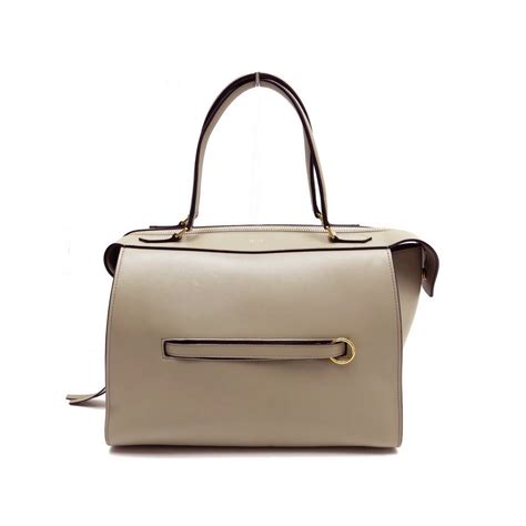 celine ring bag beige|luxury beige mini bag.